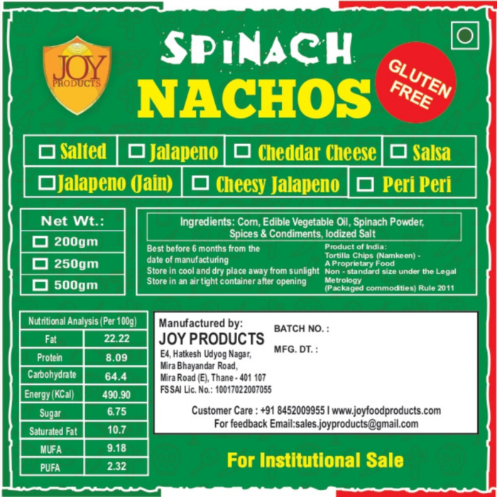 ROKITOS PLUS SPINACH NACHO CRISPS - Image 3